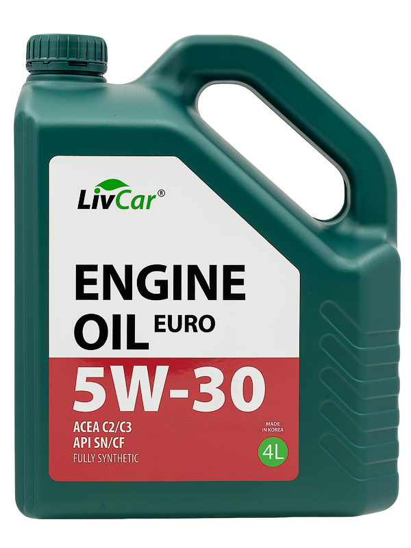 LIVCAR EURO ENGINE OIL 5W30 ACEA C2/3 API SN/CF