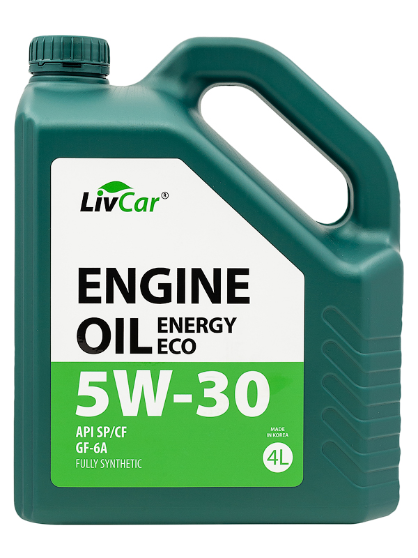 LIVCAR ENERGY ECO ENGINE OIL 5W30 API SP/CF/GF-6A