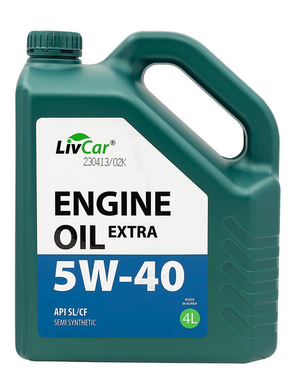 LIVCAR EXTRA ENGINE OIL 5W40 API SL/CF